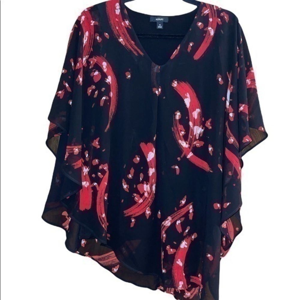 Alfani XS sheer blouse
